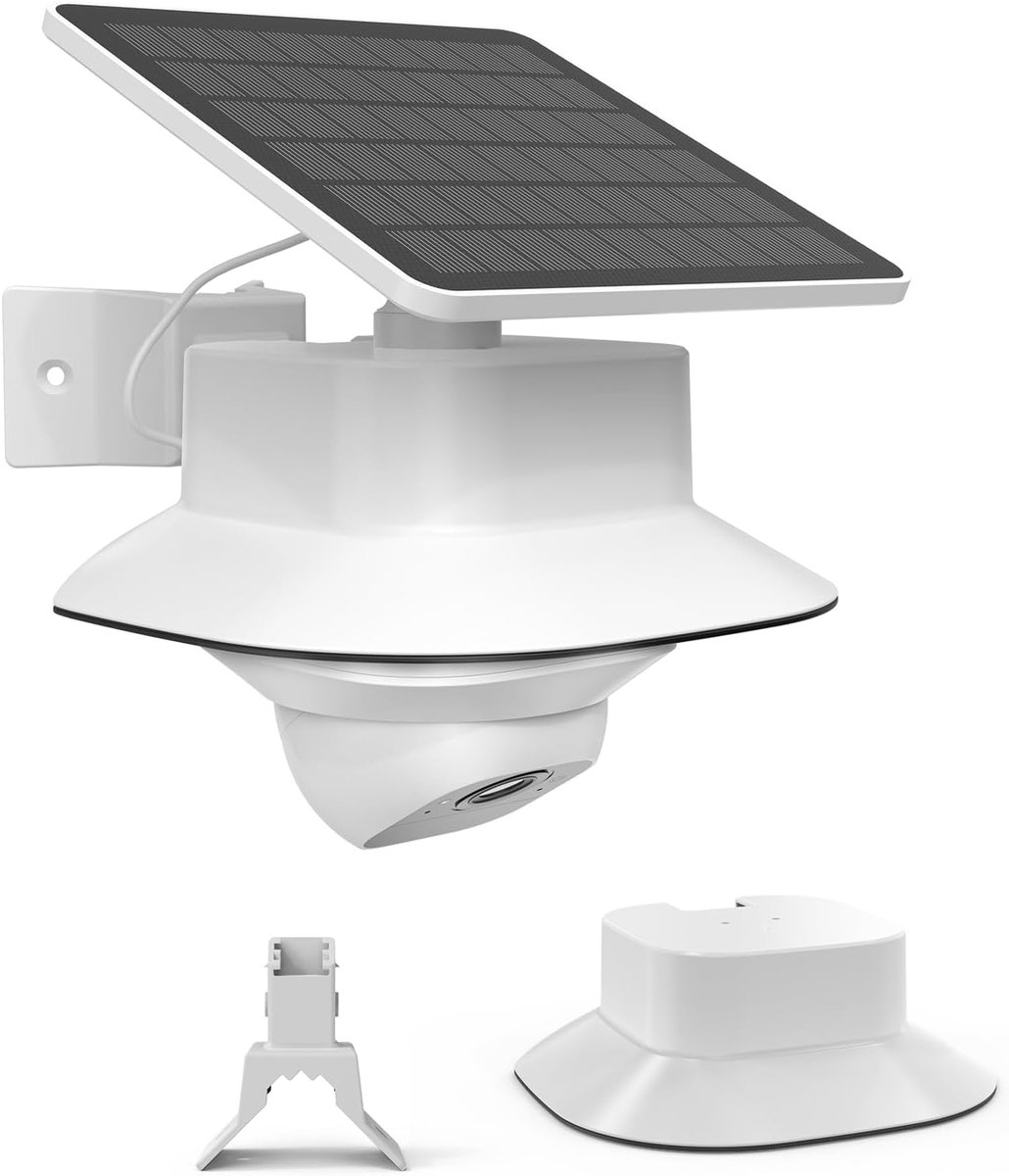 Camera muurhouder 90° - UV-bestendig ABS - Voor eufy Security SoloCam E30/S330 - Veilig en stabiel - ShopVlot