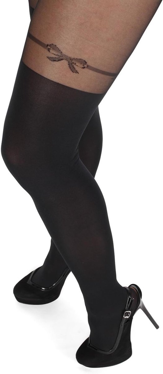 Overknee tights 20 denier - sexy met open kruis - comfortabel en stijlvol - perfect voor speciale gelegenheden - ShopVlot