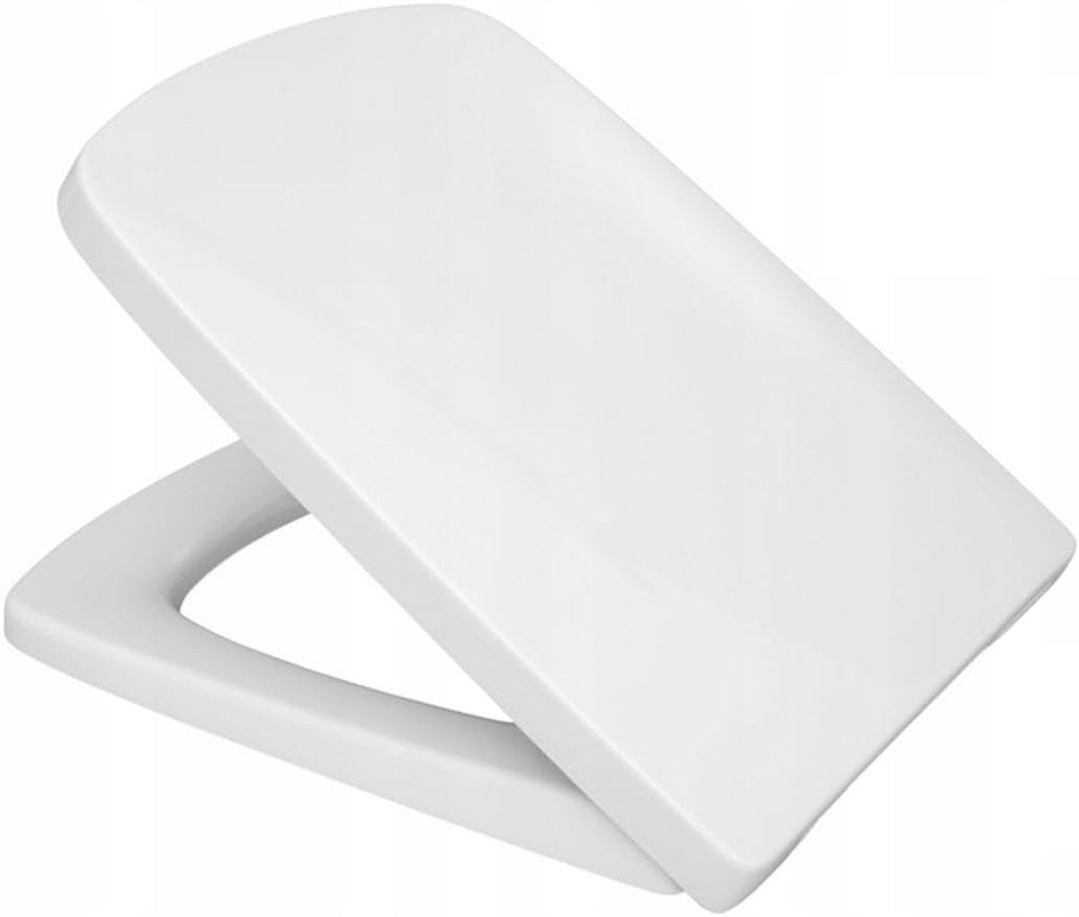 RAMM Toilet Seat for Kolo Nova Pro, Soft Close, Antibacterial, White, Duroplast - ShopVlot
