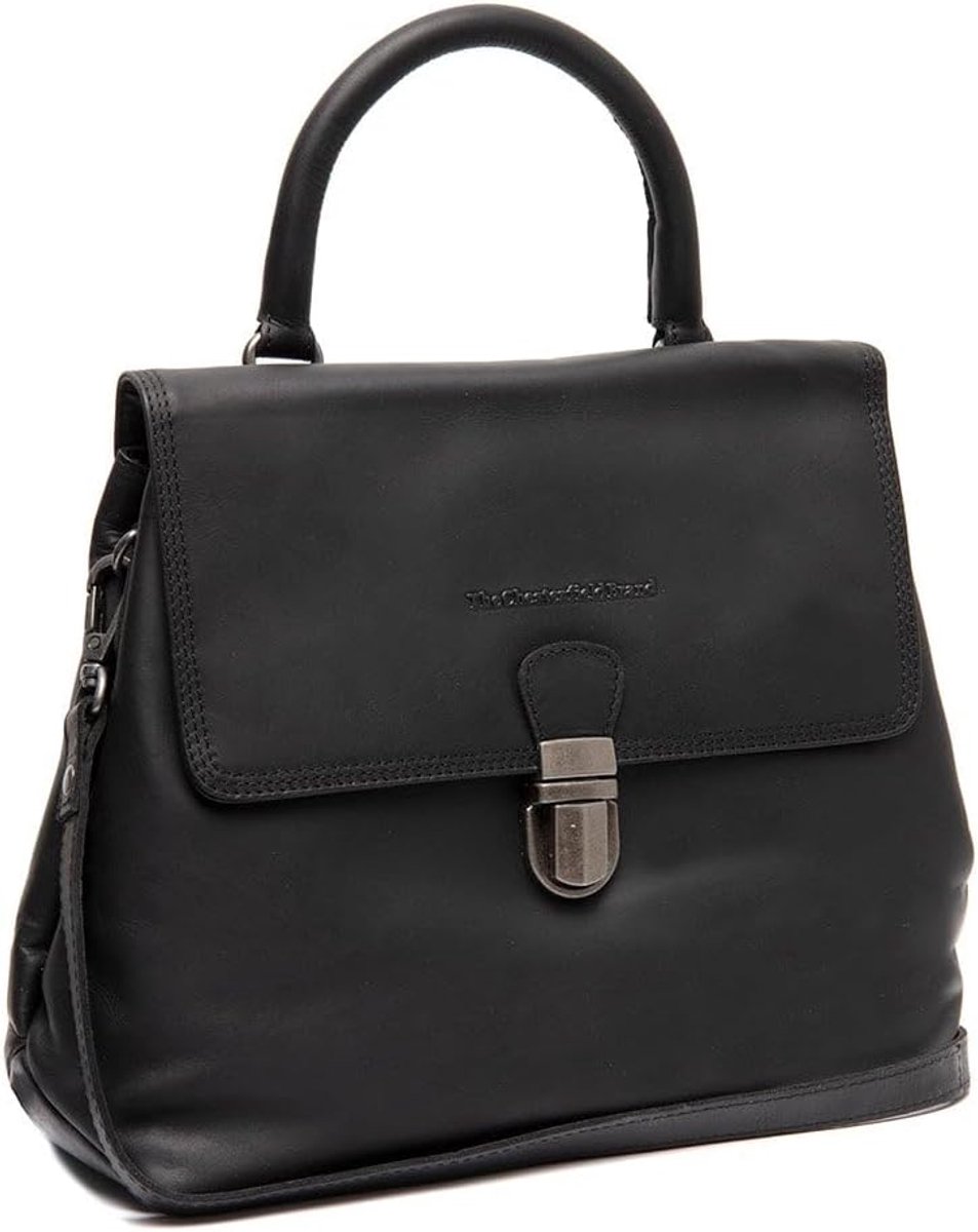 Crossbody tas zwart - leer - trendy ontwerp - ideaal voor dagelijks gebruik - ShopVlot