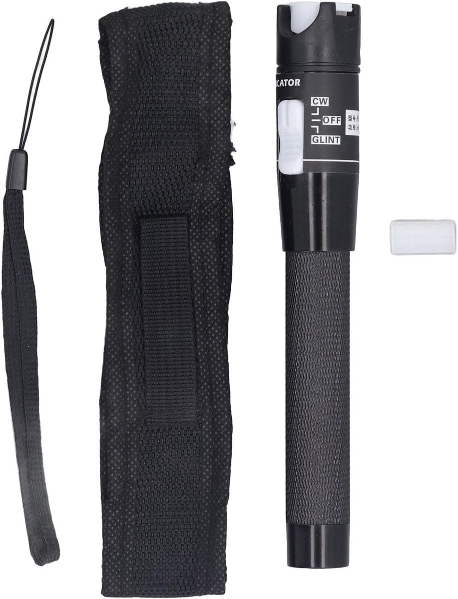 Visual Fault Locator Kit - >80MW 80Km - 2.5Mm Universele Fiber Connector - ShopVlot