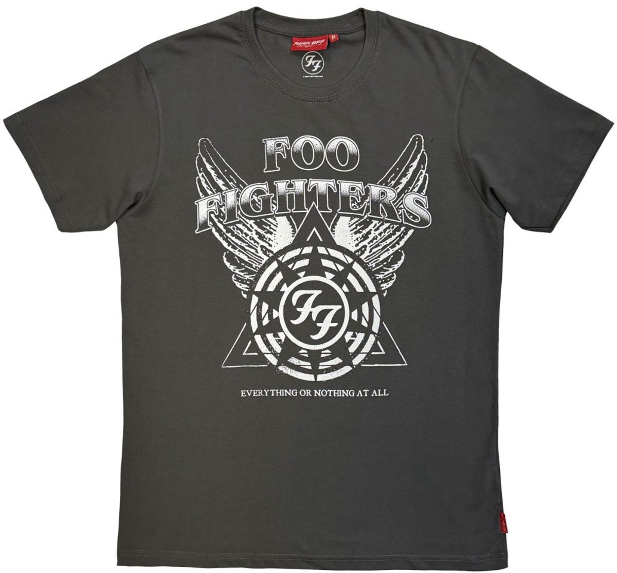 Foo Fighters - Unplugged EONAA Logo Unisex Tshirt - XL - Bruin