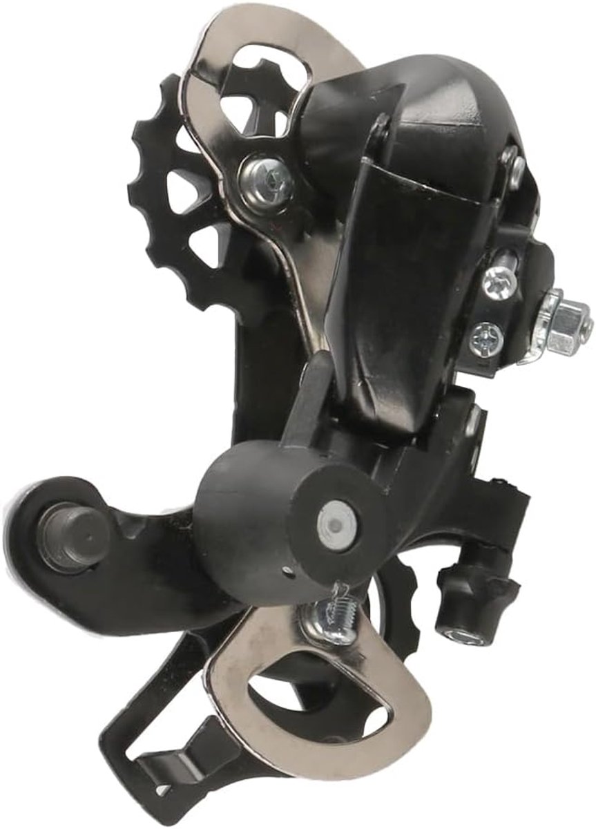 Achterderailleur 6/7/8 versnellingen - Aluminiumlegering - Nauwkeurige afstelling - Geschikt voor mountainbike - ShopVlot