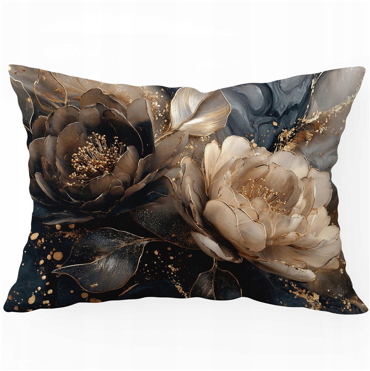 Decoratieve kussensloop 40x60 cm, zacht en duurzaam, met rits