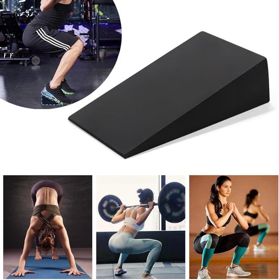 Yoga Blok - Zwart - 15 x 12 x 5 cm - Ergonomisch en Antislip - Voor Diverse Trainingen — afbeelding 4