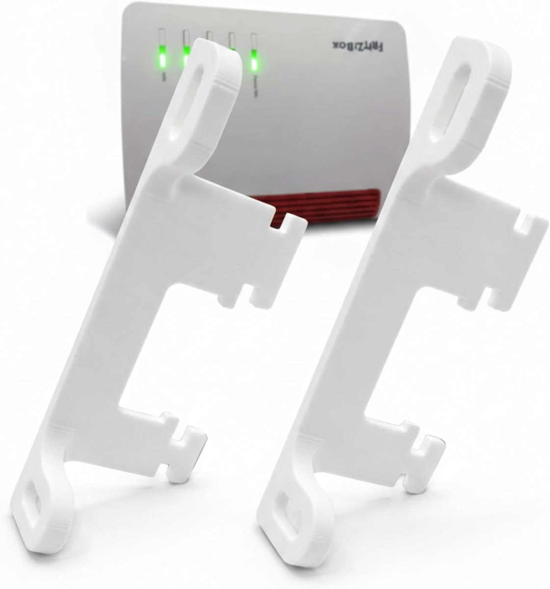 Wall mount for Fritzbox 7590, wall mounted, white - ShopVlot