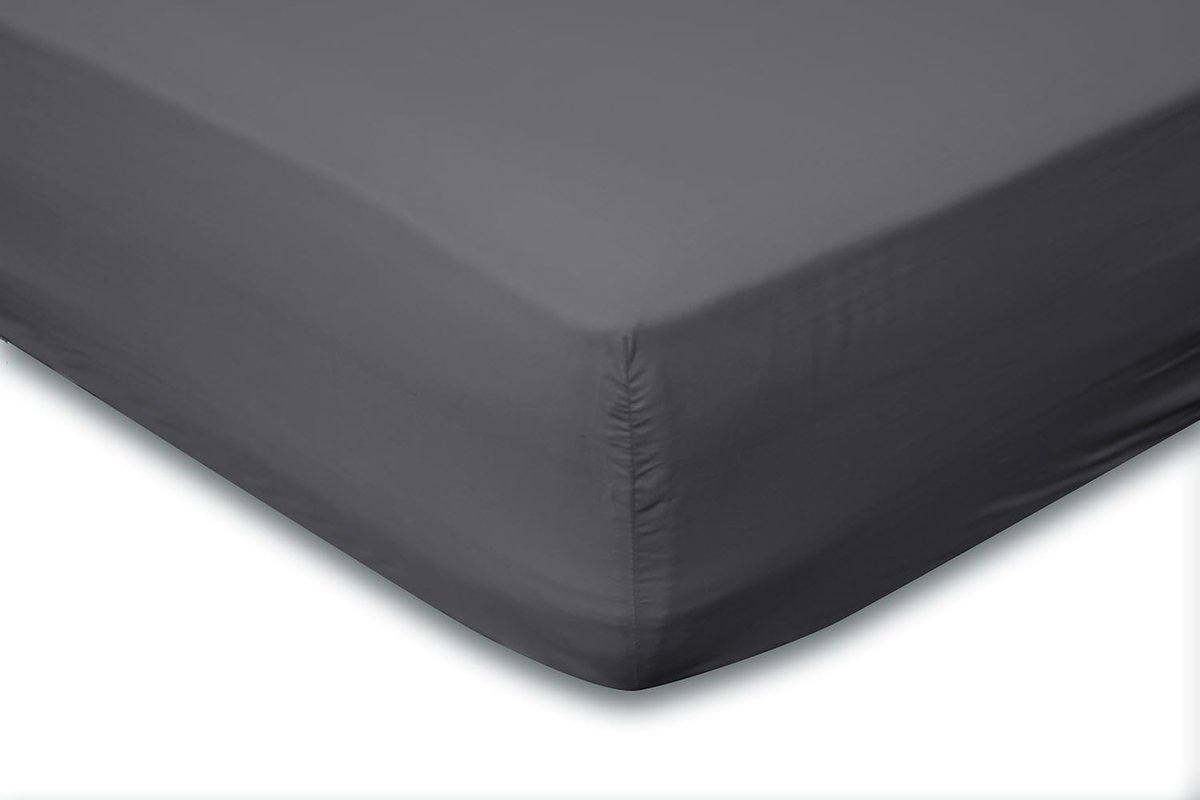 Fitted sheet Jersey Cotton Stretch 35cm High Angle - anthracite 160x210/220cm - 180x200cm - ShopVlot