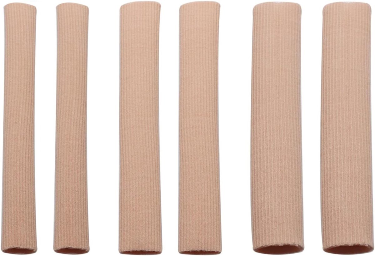 Hakbeschermers naaldhak - Transparant - 15 cm - Siliconen gel teenbeschermers in 3 maten - Voor mannen en vrouwen