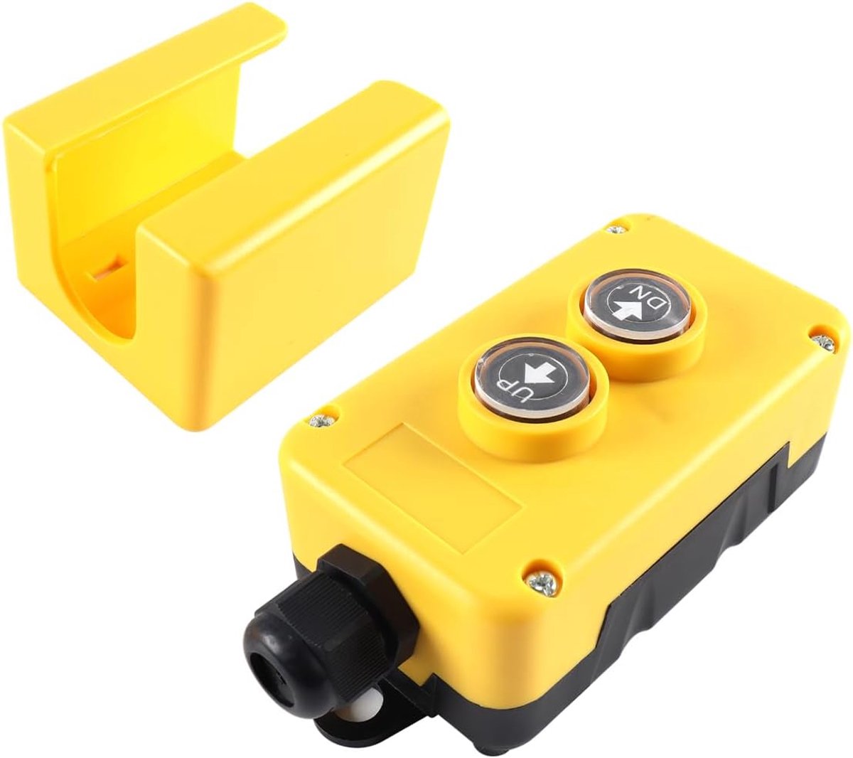 SnelShoppen - Dump Trailer Afstandsbediening Op/Neer Schakelaar Waterdicht Knop voor Hydraulisch Krachtig Hef- en Losmechanisme voor Vrachtwagens