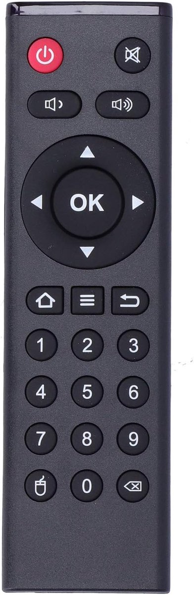 Afstandsbediening voor Android TV Box - Geschikt voor Tanix TX5 Max TX3 Max - ABS + Siliconen knoppen - ShopVlot