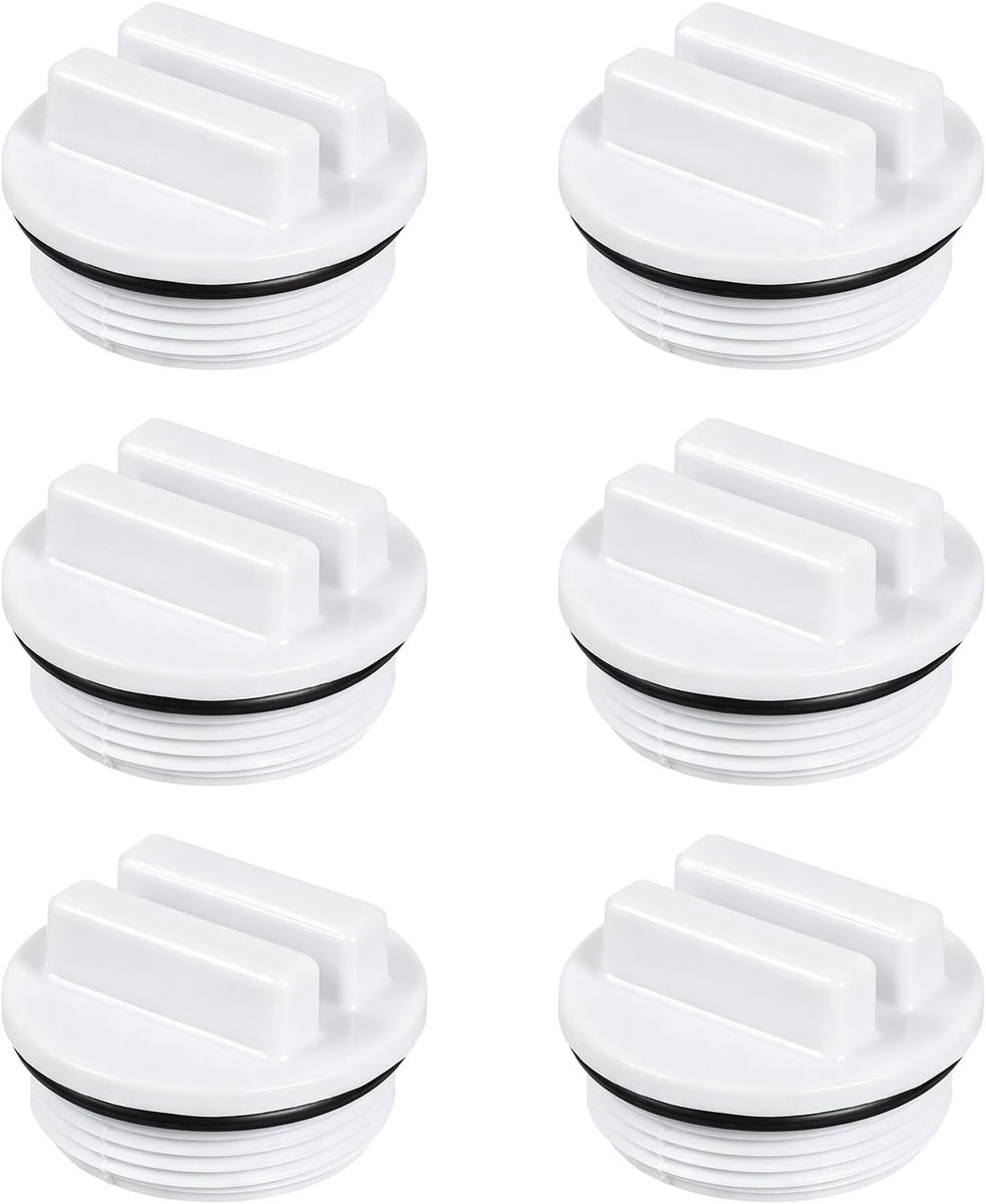 Winterstop zwembad 3,8 cm - ABS-overwinteringsdop - met O-ring - voorkomt buisbreuk - ShopVlot