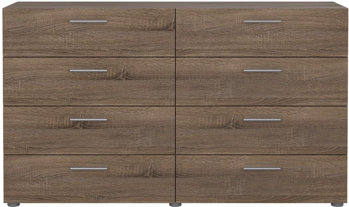 Giga Living Ladekast Pepe - Bruin - 140x40x82cm Truffel