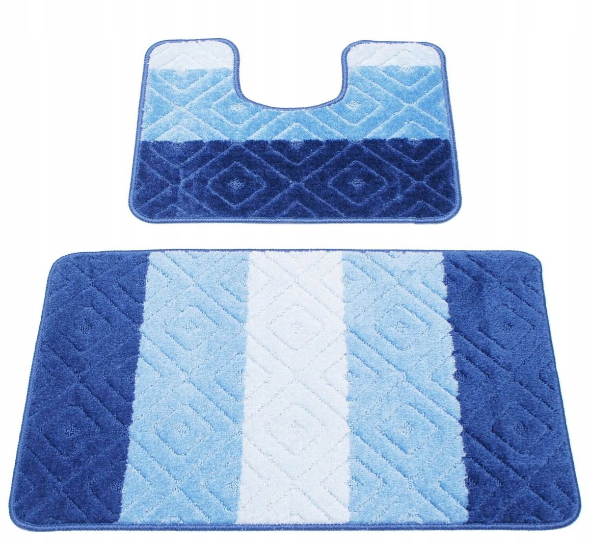 Zachte Antislip Badkamermatten Set - 2 Delig - 50x80cm