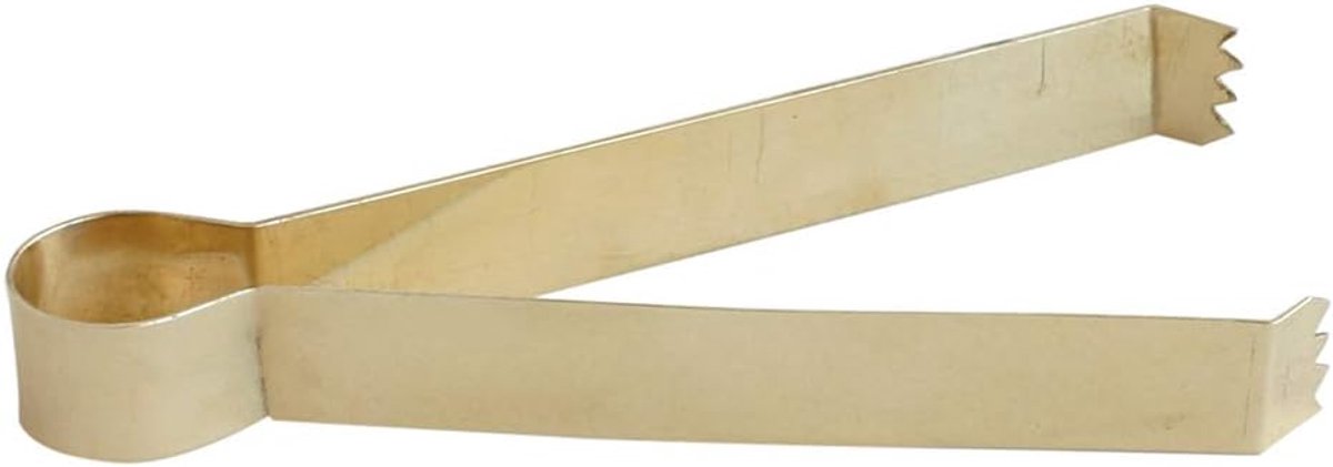 Charcoal tongs STRAIGHT incense accessories, copper, approx. 12 cm - ShopVlot