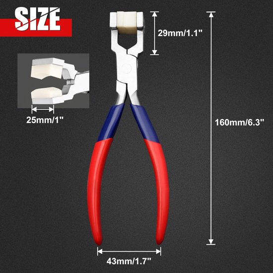 Customize Eyeglass Arms Frame Pliers Glasses Leg Pliers Eyeglasses Repair Pliers Bracelet Bending Pliers Jewelry - ShopVlot — afbeelding 4