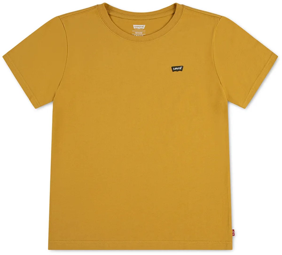 Levi´s ® Kids Batwing Chest Hit T-shirt Met Korte Mouwen Geel 4 Years Jongen