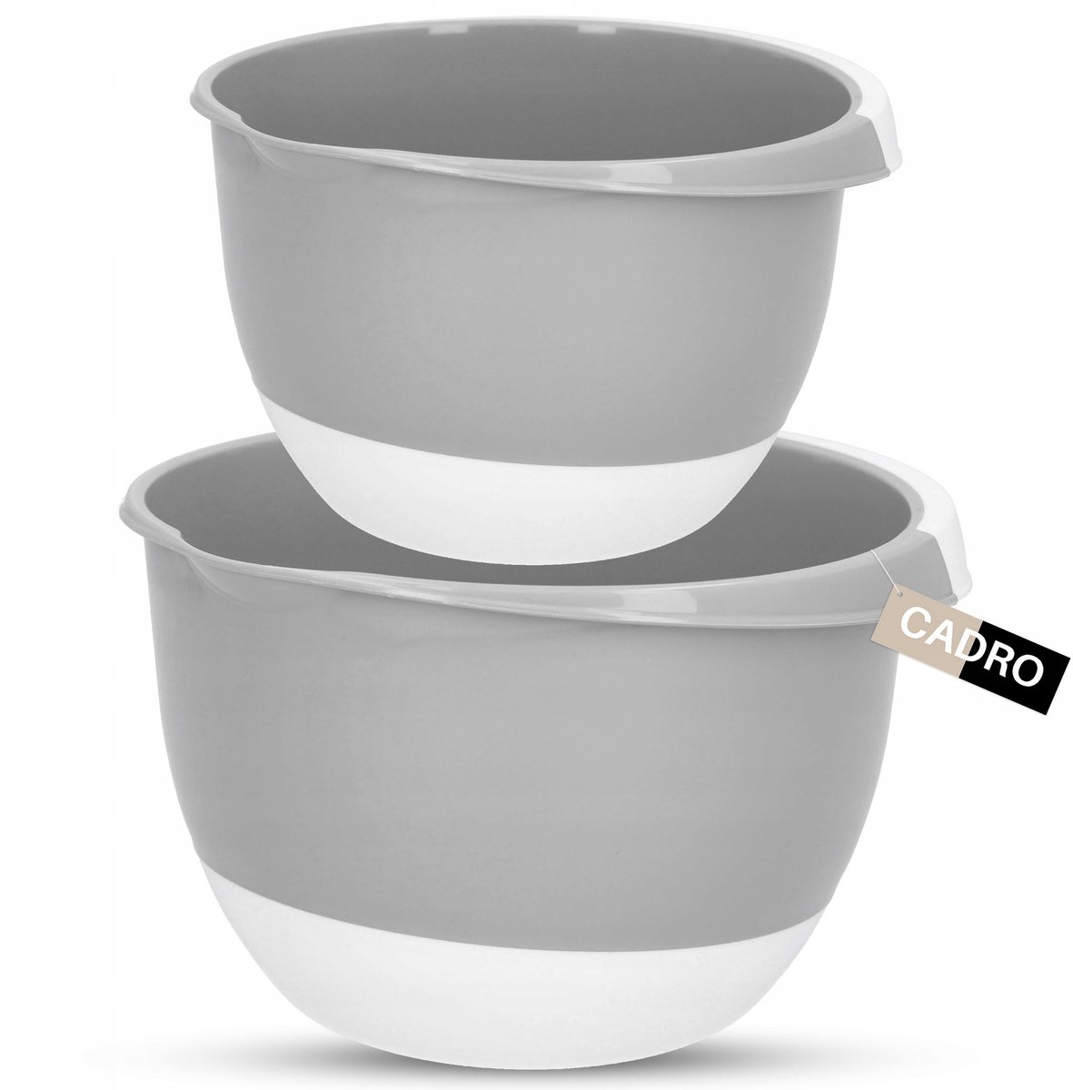 Set van 2 Keuken Mengkommen 3.5L & 2L - Duurzaam Plastic