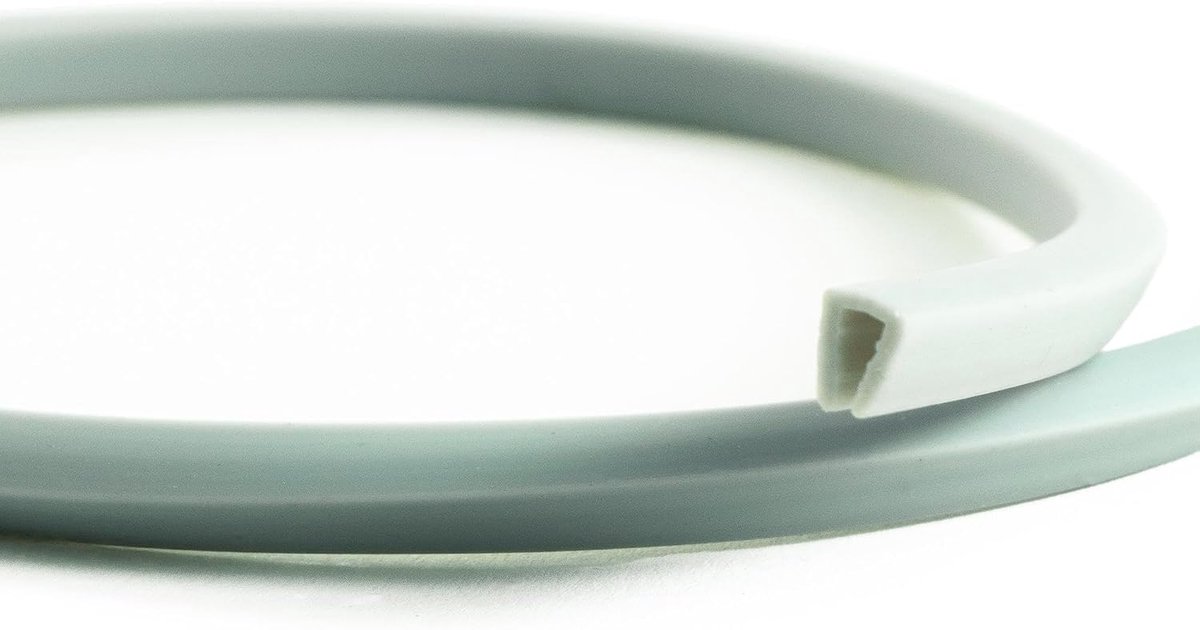 Eutras KSO4006 Edge Protection with Edges, Fuel Size 2 mm, Light Grey, 3 m - ShopVlot