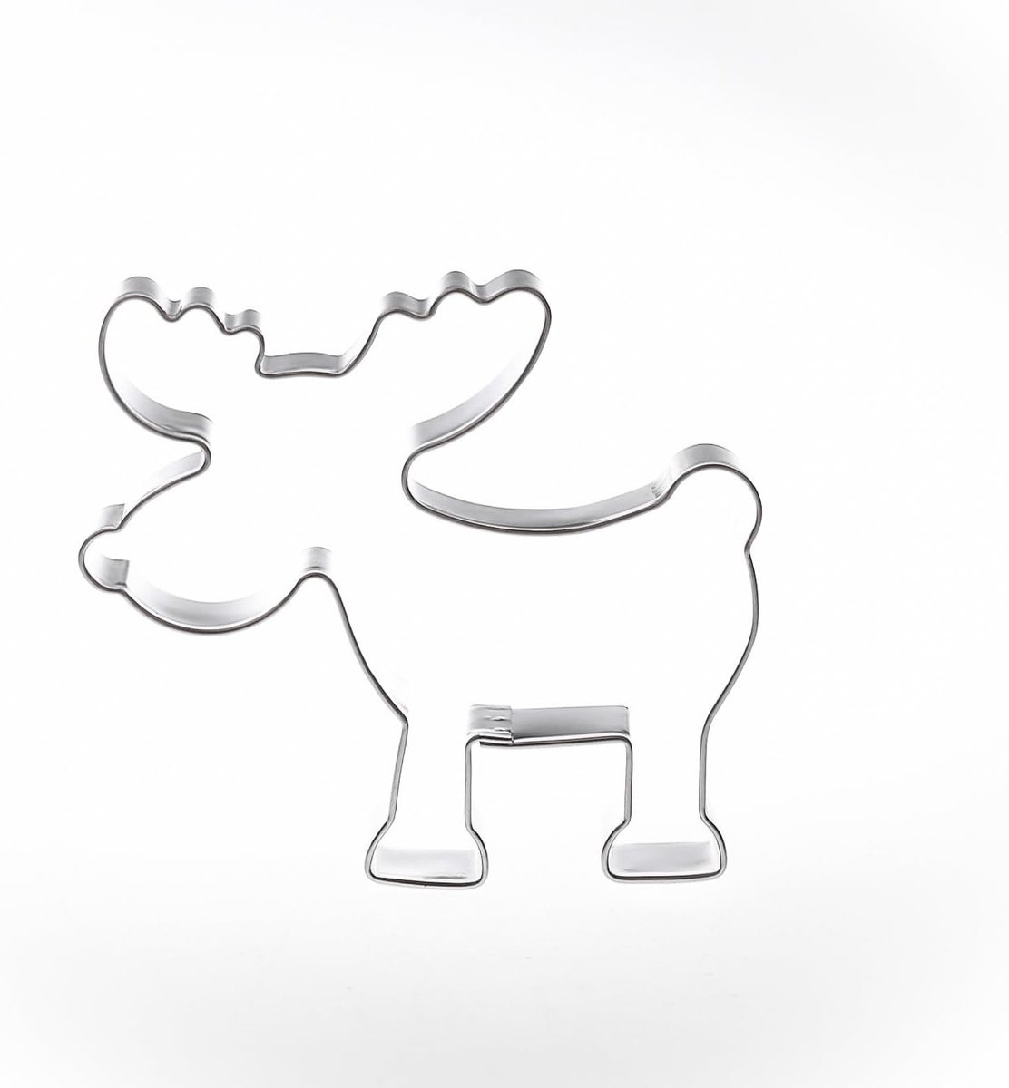 Elk 6.3cm Stainless Steel Cookie Cutter Cookie Cutter Elk Reindeer - ShopVlot