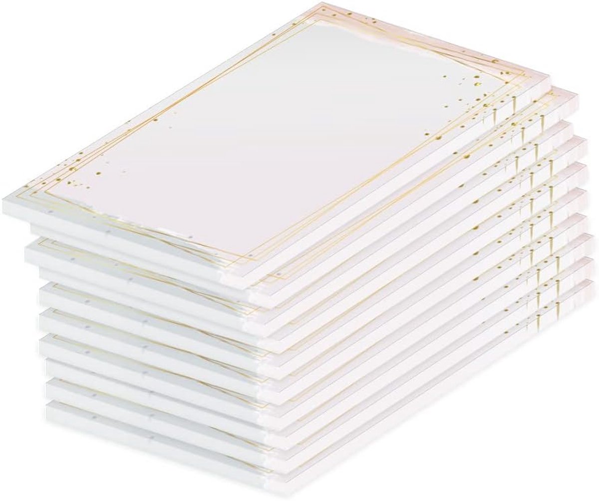 PRICARO Notepad Golden Dots, magnetic, A7, 10 pieces - ShopVlot