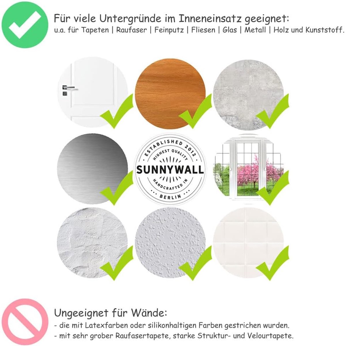 Sunnywall 130 Colourful Wall Stickers Circles as Sticker Set for Baby and Children's Room, Dots as Sticky Dots in - ShopVlot