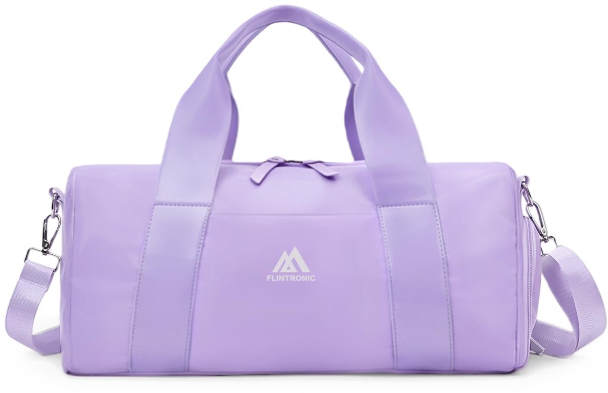Flintronic Kleine sporttas voor dames, sporttas voor meisjes en jongens, reistas met schoenenrek en natte tas, voor - ShopVlot