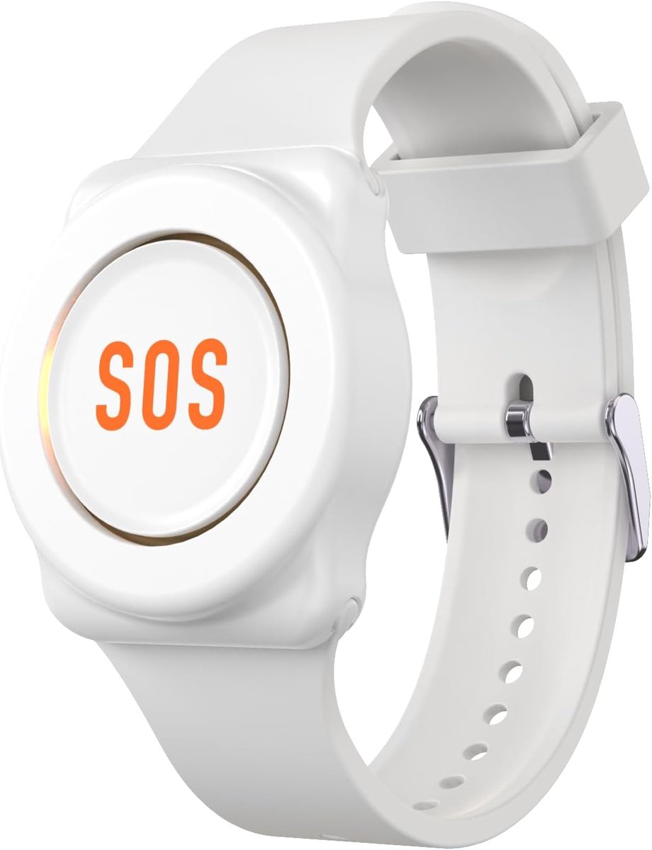 DAYTECH Emergency Call Button for Elderly on Mobile Phone, Tuya Smart WiFi Alarm System, 1 SOS Bracelet (Note: Must be - ShopVlot