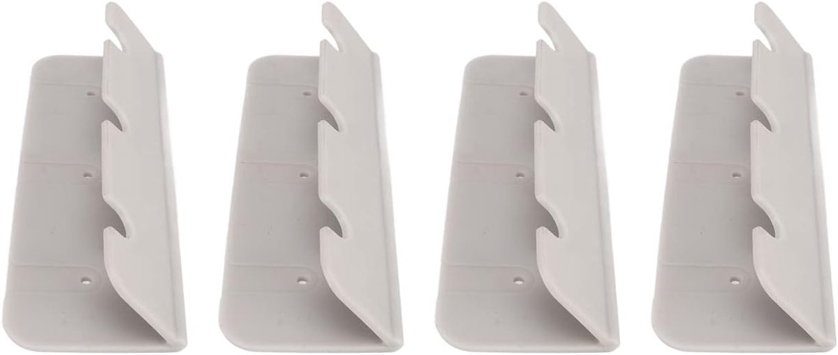 Inflatable Boat Seat Hook Clip, 4Pcs PVC Bracket for Inflatable Rubber Boat Raft Hunting Kayak Rowing Boat Accessories - ShopVlot