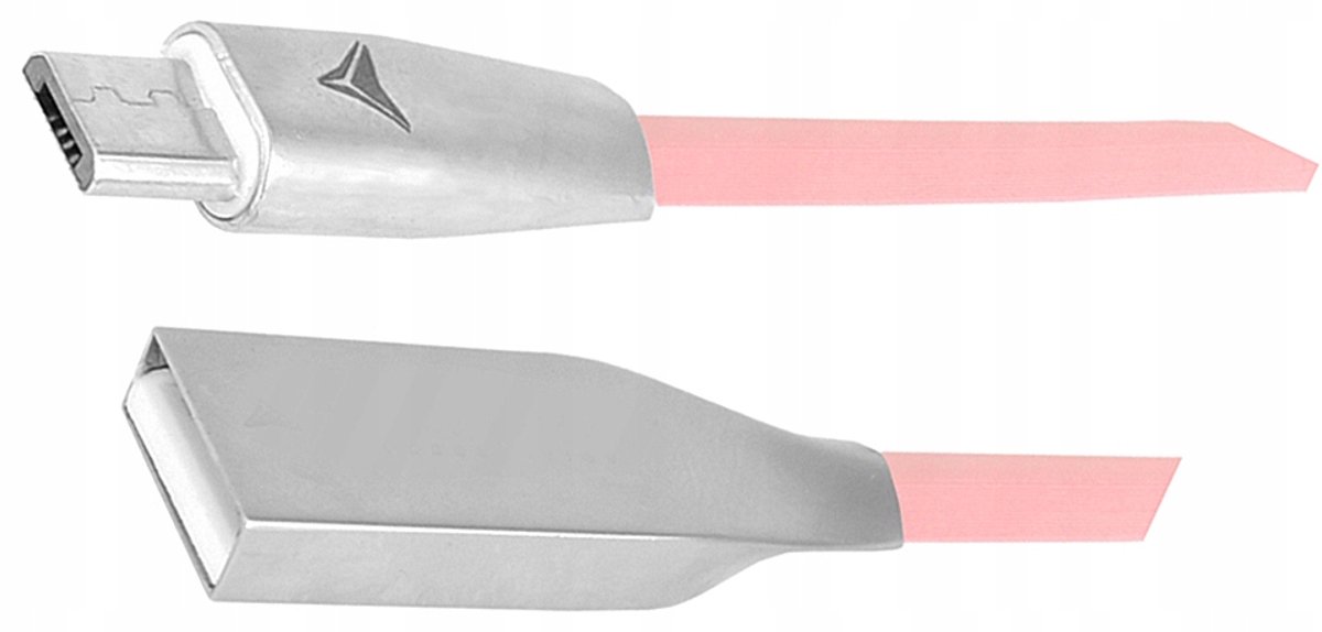USB MicroUSB Laad- en Synchronisatiekabel 120cm - Roze