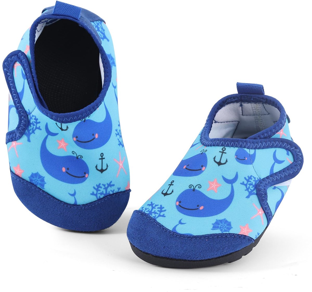 MASOCIO Waterschoenen voor kinderen, uniseks, antislip, sneldrogend, voor baby's, peuters, voor het strand, zwemmen - ShopVlot
