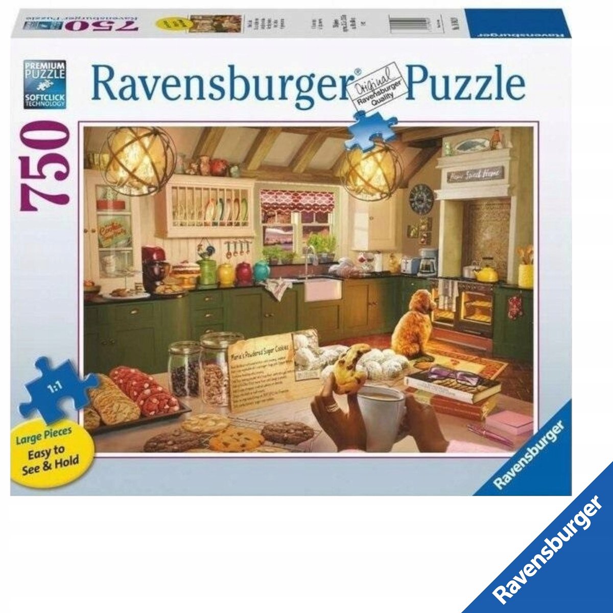 Ravensburger Premium 750 Stuk Puzzel: Gezellige Keuken