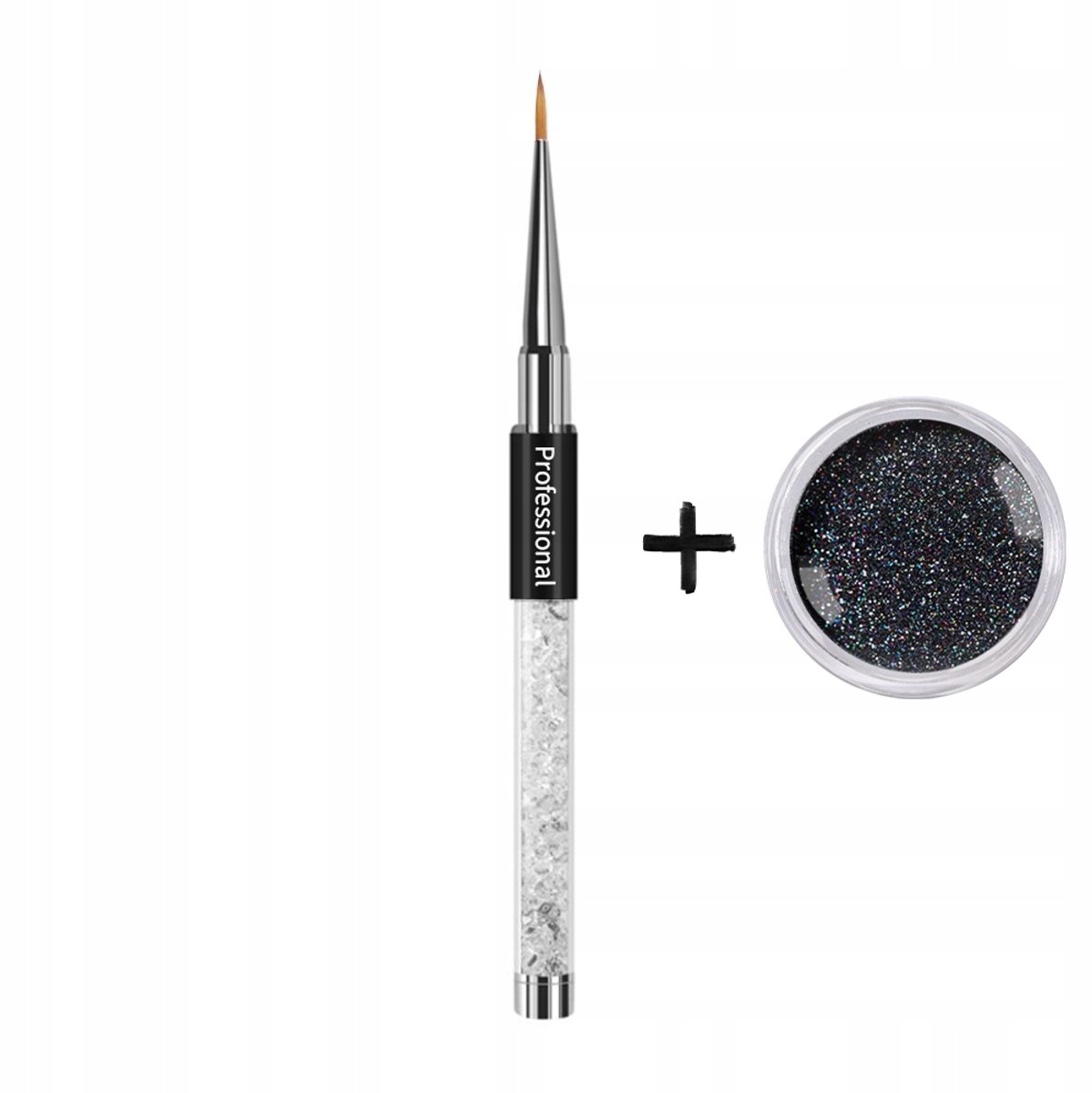 Premium 15mm Opvouwbare Nail Art Kwast met Gratis Cadeau
