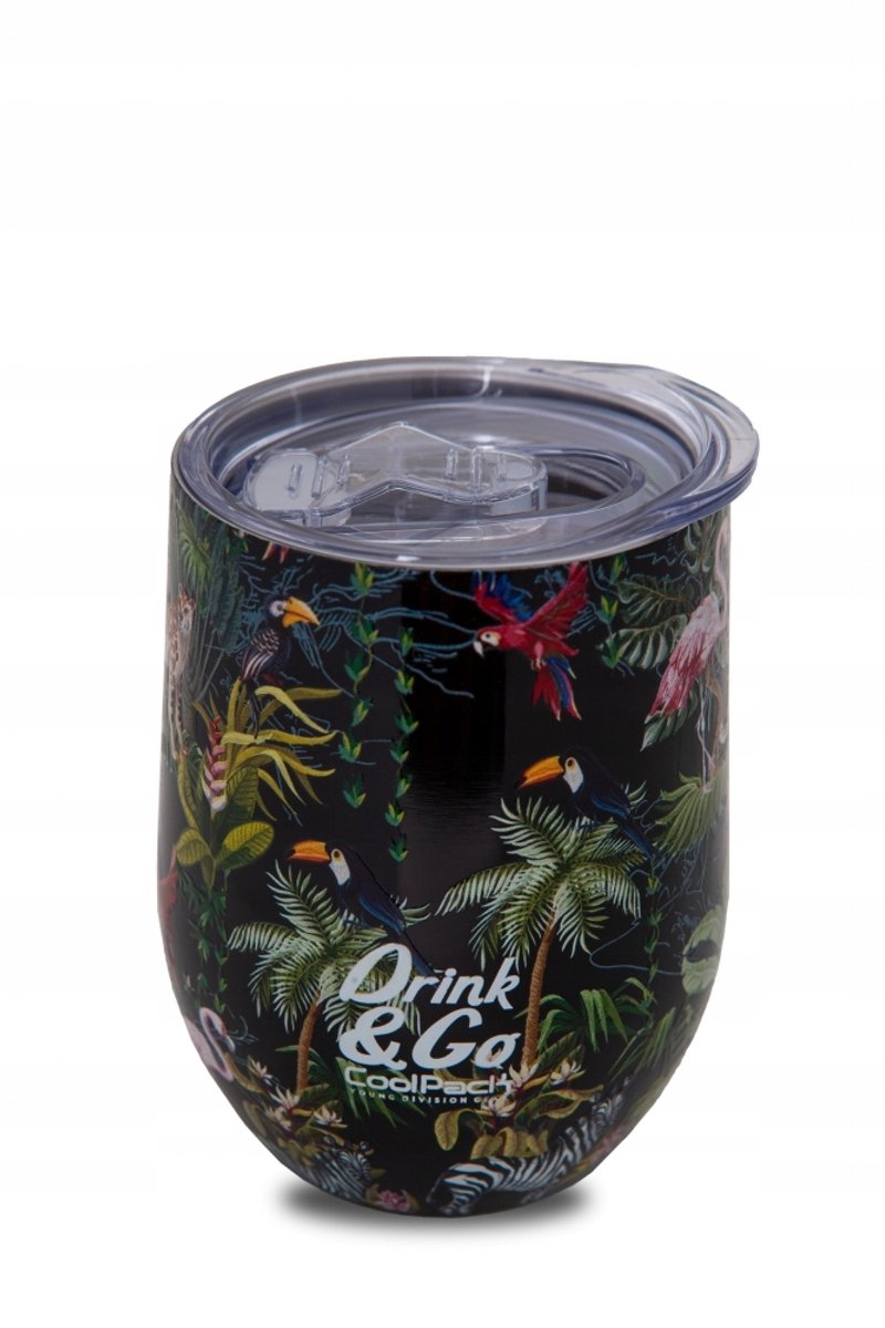 CooLPack Thermosbeker Koffie 350ml - Roestvrij Staal, Sip Lid