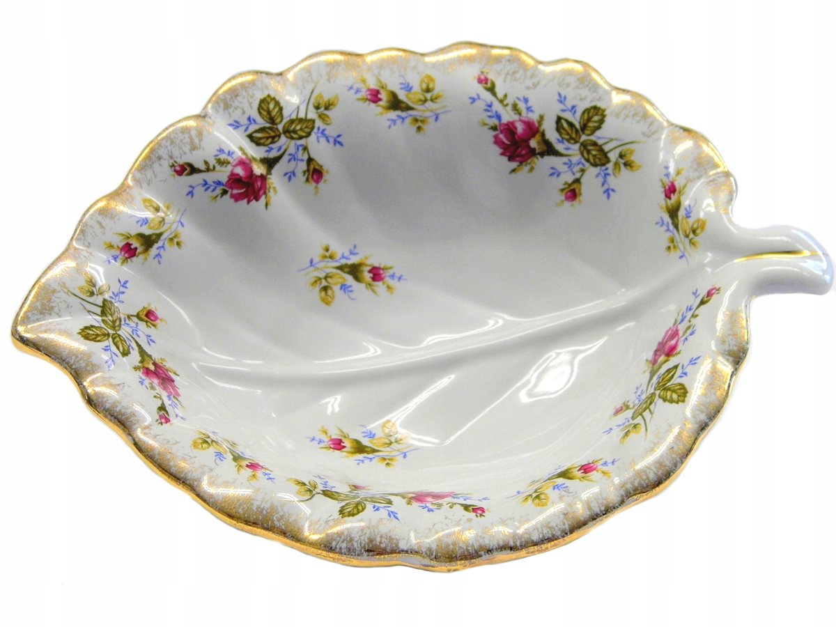 Malcer Saladekom 20cm - Porselein met Gouden Rand