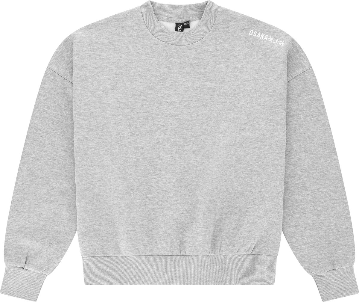 Osaka Men Boxy Sweater Grijs