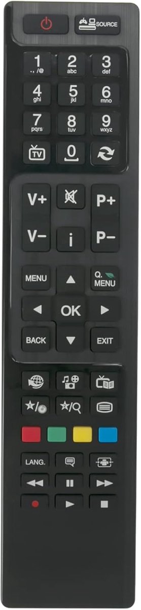 ALLIMITY Replce Remote control fit for LINSAR 19LED900 20LED980 22LED901 24LED900 26LED900 26LED906T 32LED200 - ShopVlot
