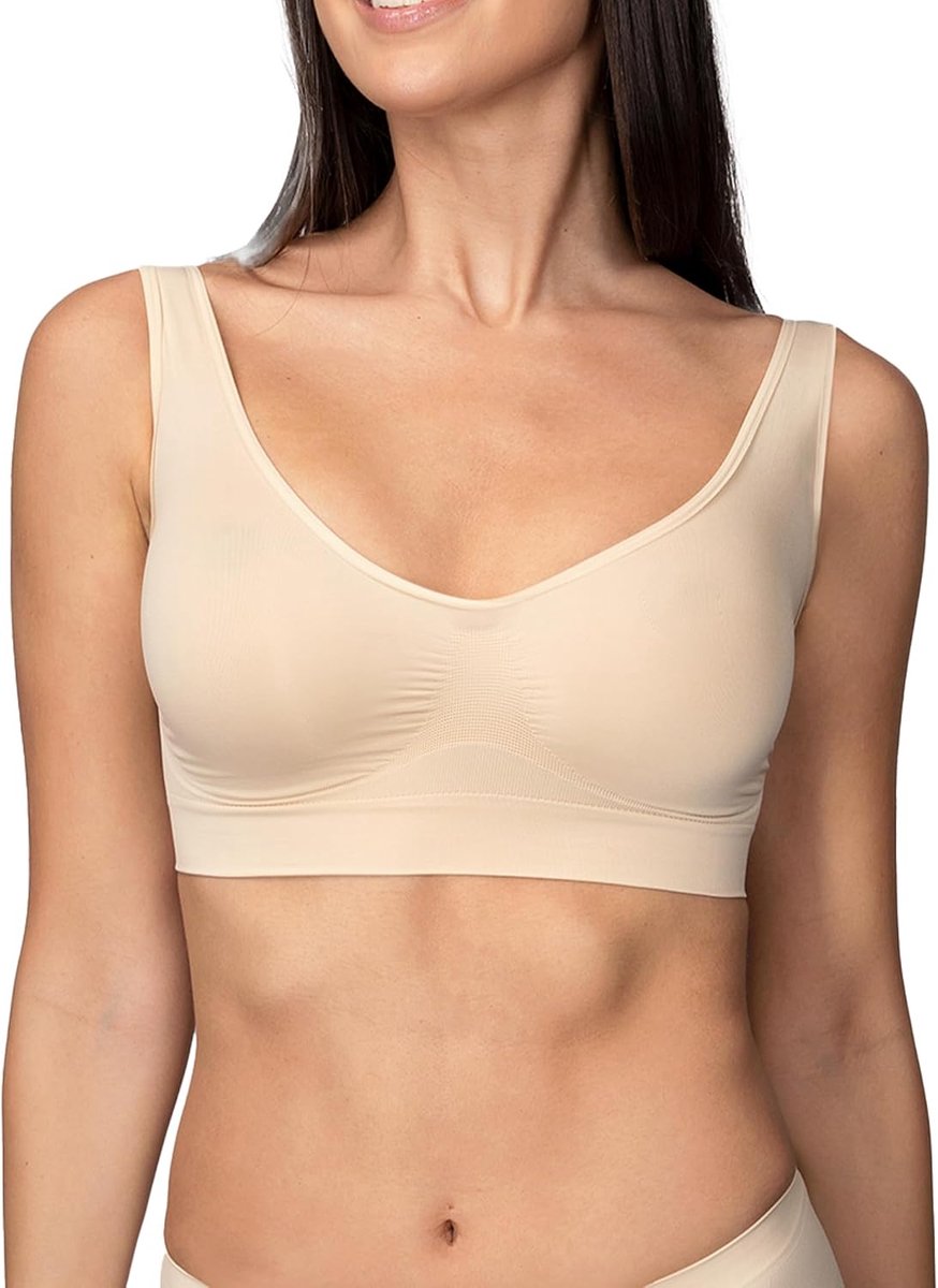 Comfortabele bh XXX-Large - Seamless - Extra ondersteuning - Ideaal voor dagelijks gebruik - ShopVlot