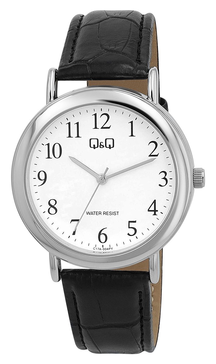 Q&Q Herenhorloge roestvrij staal 3 ATM