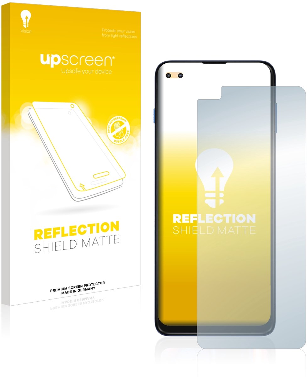 upscreen - Screenprotector voor Motorola Moto G 5G Plus - Folie Beschermfolie anti glare matte