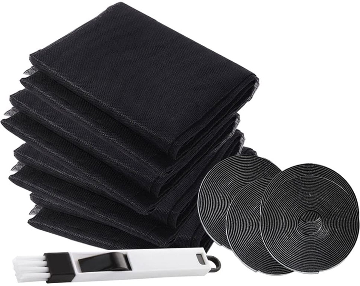 Dailygoods - 4 x Insectenschermen voor Ramenvliegen - Effectieve Insectenbescherming