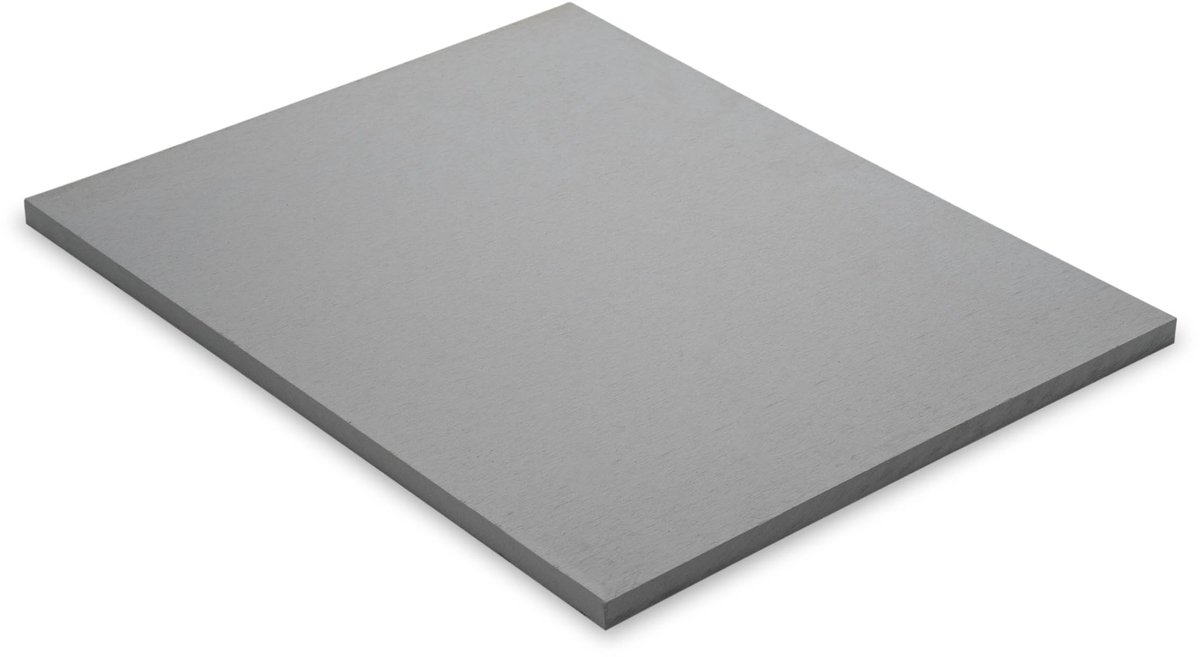 Dailygoods- Calciumsilicaatplaat 500 x 610 x 20 mm - Isolatieplaat voor kachels - Hittebestendig tot 1.000 °C - Lage warmtegeleiding - CaSi klimaatplaat - Brandvast