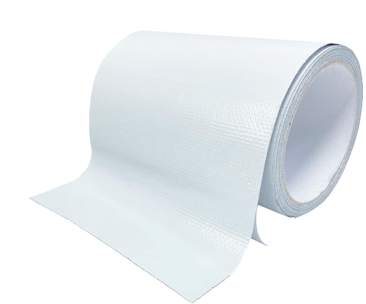 Dailygoods - Waterdichte Reparatietape voor Huishoudelijk Gebruik - 12cm Wit