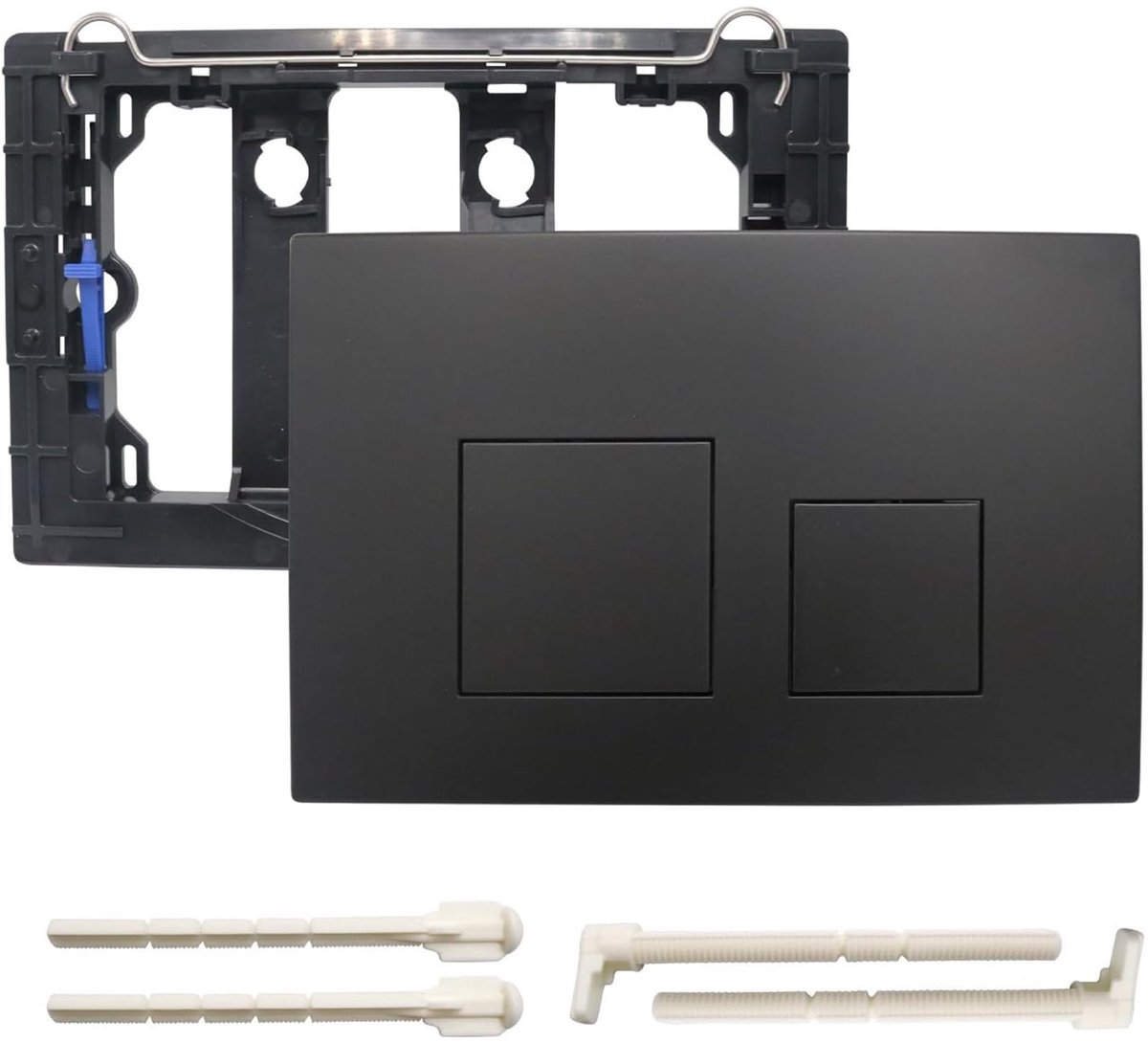 Dailygoods - WC-drukplaat - Bedieningsplaat voor Geberit Duofix Sigma, zwart