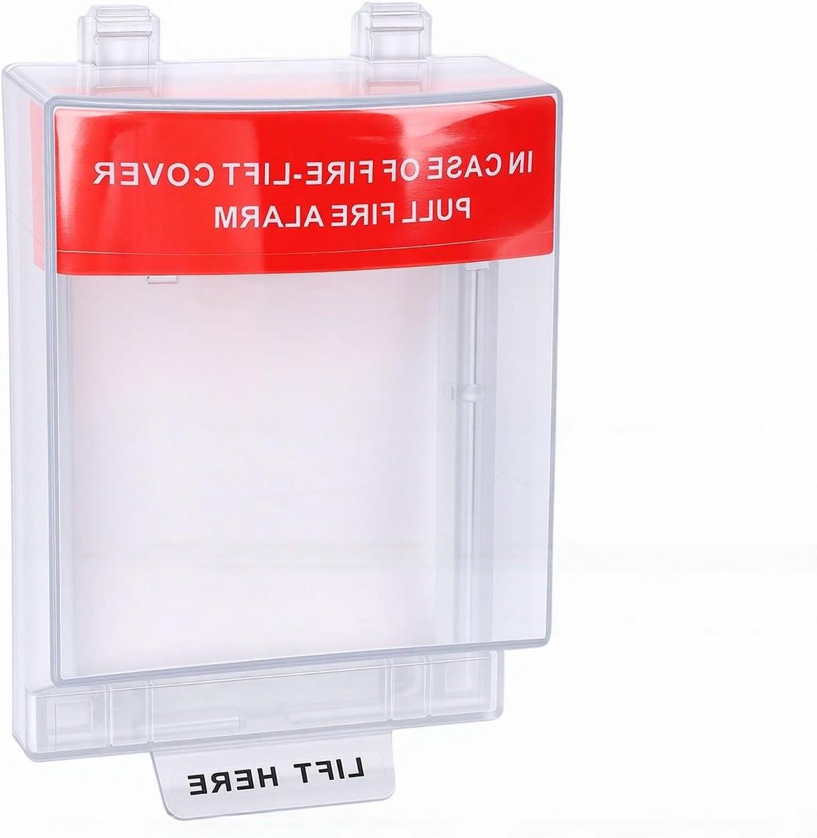 Schakelaarbeschermer - Alarmkap - Noodsituaties Beveiligen - Brandwerend Hittebestendig - 15 x 7 cm - Transparant