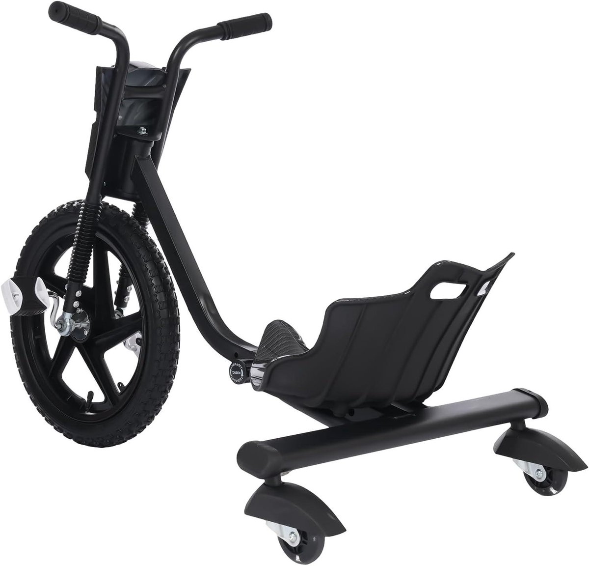 Drift Trike Kinderen - Pedaal Go Kart - Buiten Spelen - 4-voudige Lengteverstelling - 90 x 68 x 60 cm