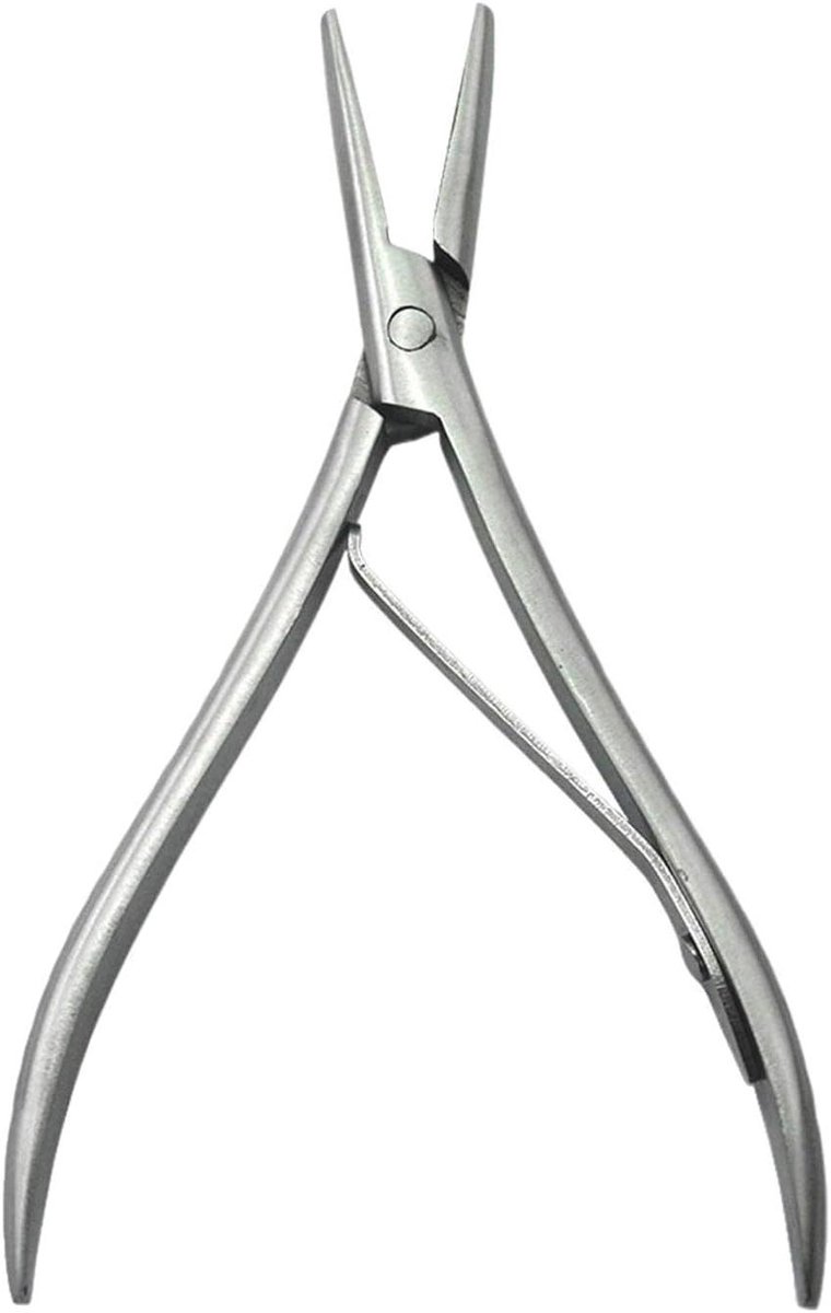 Haarverlengings Tang - Extensions Tang Klem Tang - Extensions Aanbrengen - Precisie Platte Vorm - 17.5 cm - Multicolor