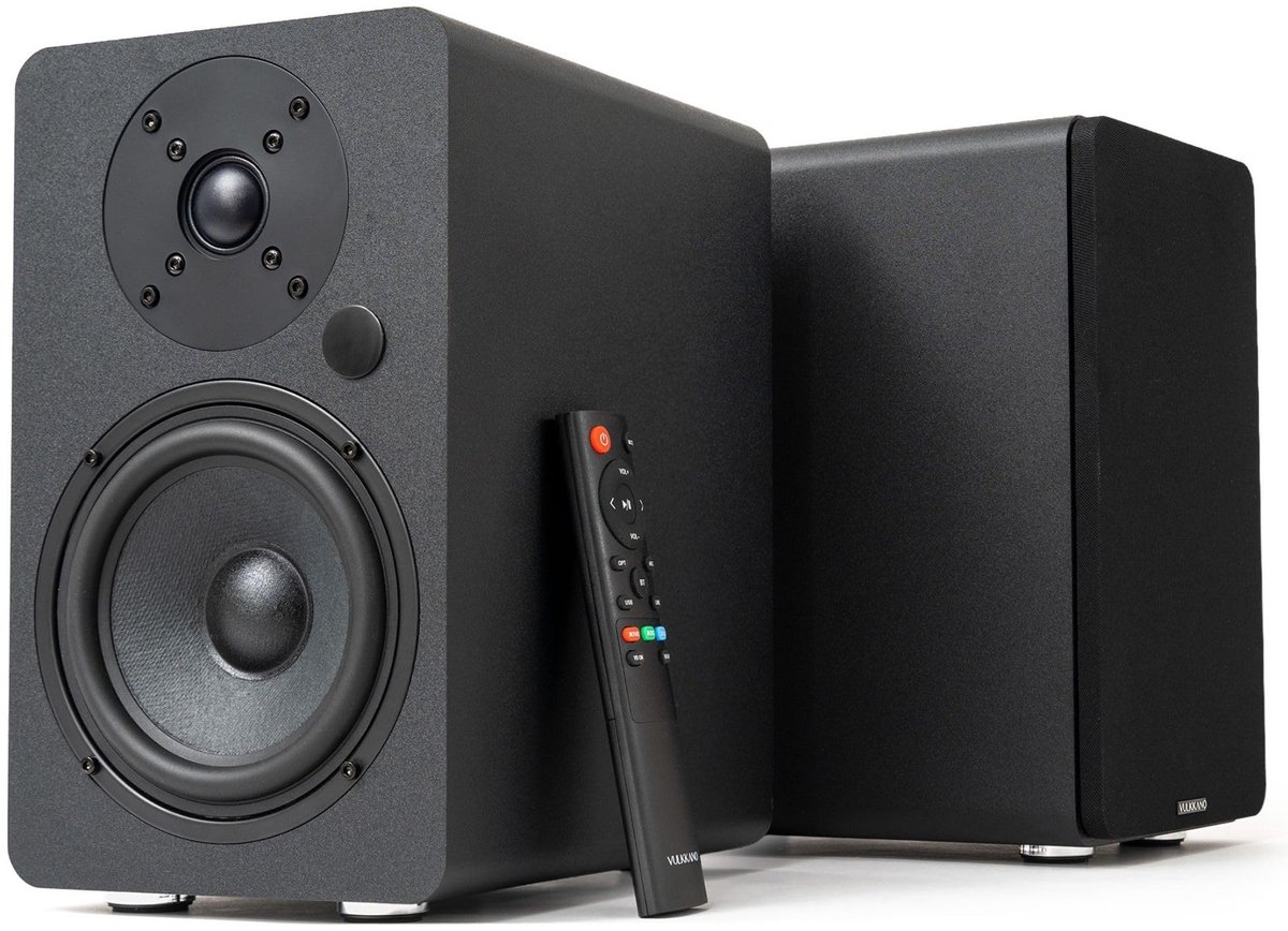 SnelShoppen - Actieve Luidsprekers met 5,25" Woofer, Bluetooth 5.0, HDMI ARC, Optisch, RCA, USB, Subwoofer-uitgang - Elegante Zwarte TV-Luidsprekers v