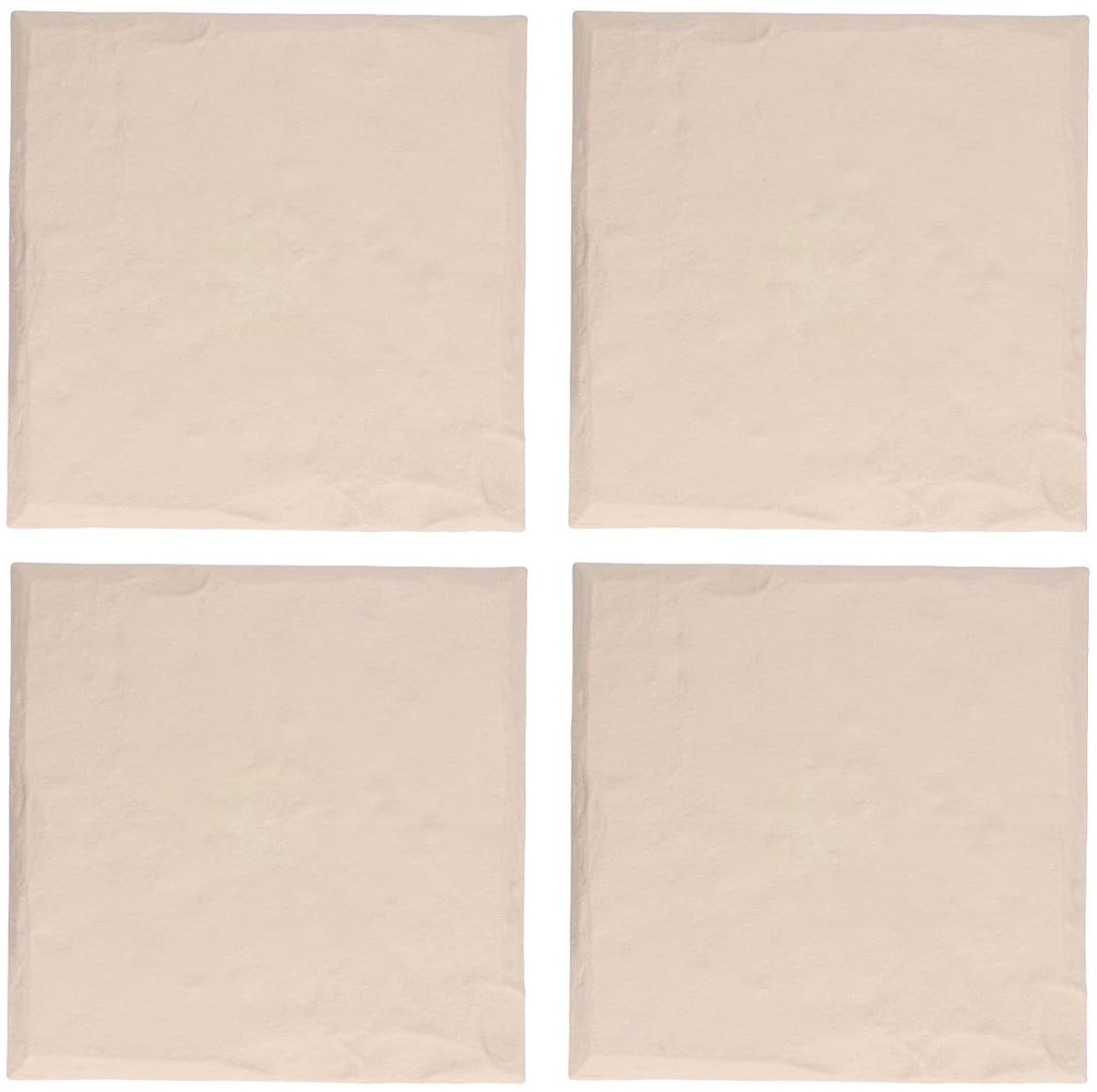 Tuin Opstapje - Stapsteen Gazon - Veilig Looppad Creëren - Blad Geïnspireerd Ontwerp - 39.3x39.3cm - Beige