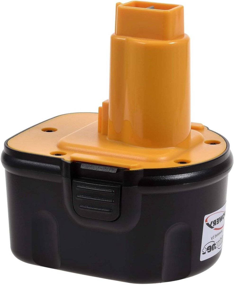 Accu voor Lamp - Batterij Vervanging - Gereedschap Gebruik - 1500mAh Capaciteit - 12V - Zwart