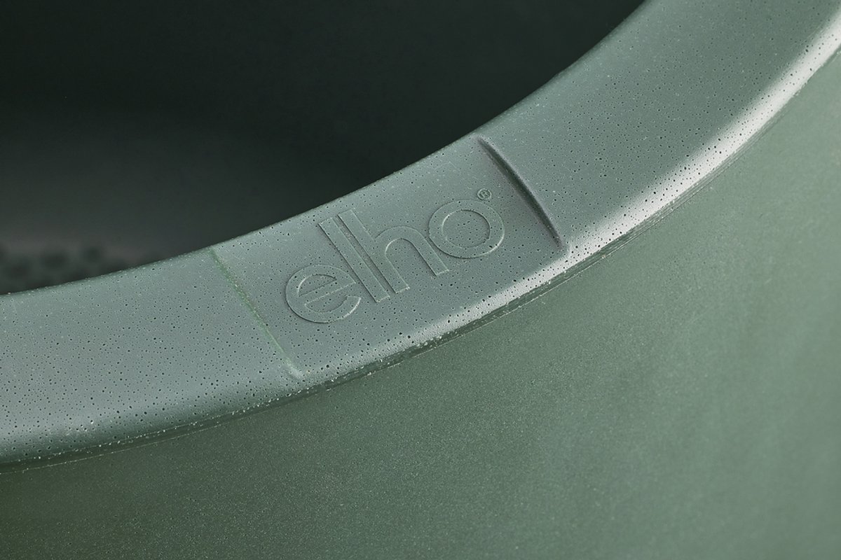 Elho June Rond High 40 - Pot de fleurs anti-UV et anti-décoloration